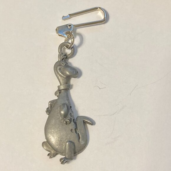 Vtg Dino Dinosaur Flintstones Zipper Pull Purse Charm Looney Tunes Warner Bros. - Picture 7 of 9